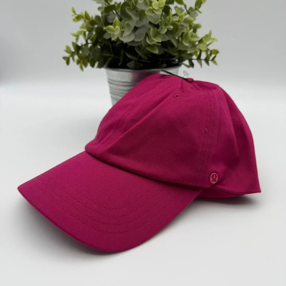 Lululemon Unisex Classic Ball Cap Berry Mist Pink Hat Size L/XL New NWT